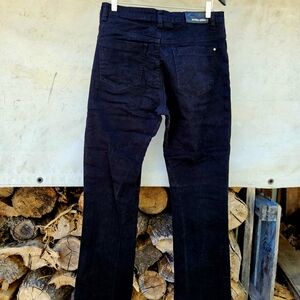 Men's Black Bootcut ROCKER Flare Jeans Size 34 HYPER DENIM